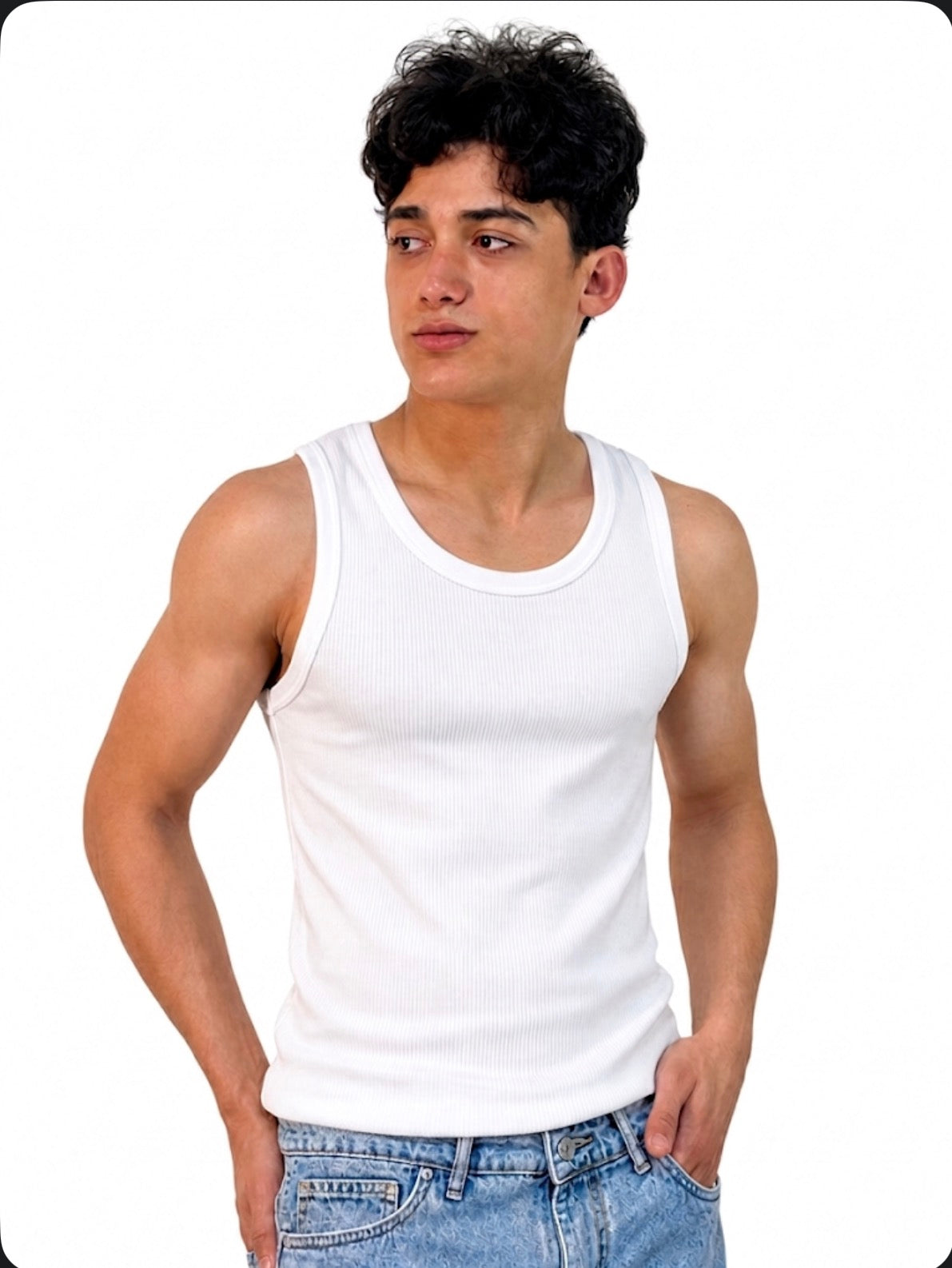 White Tank Top